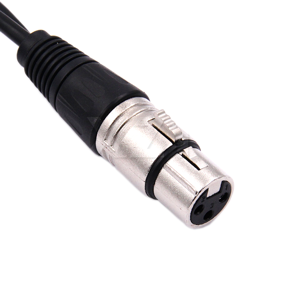 30cm 3 Pin XLR FEMALE Jack To  - Audio Splitter Y recension och pris