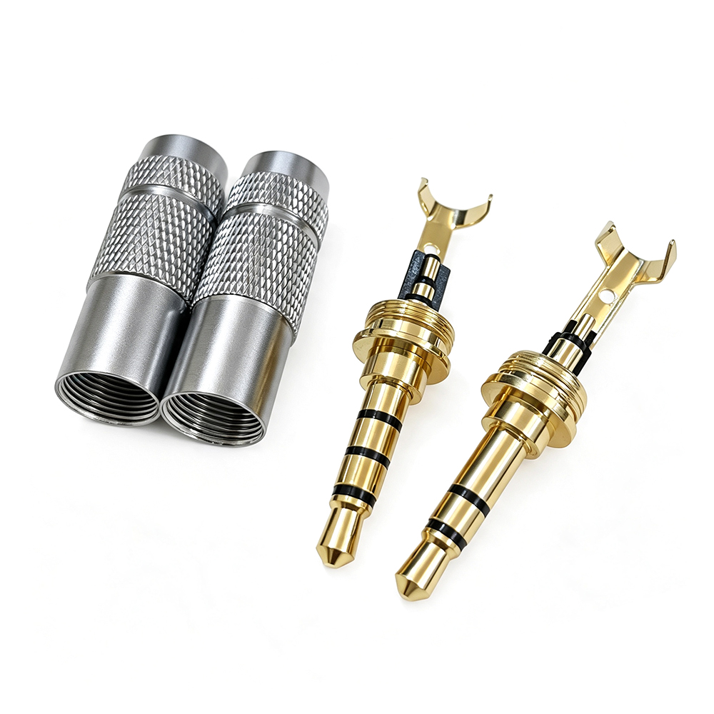 1pcs Gold Plated 3.5mm Jack Au - Audiophile Headphone Wired recension och pris