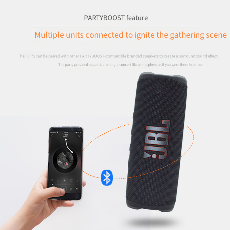 JBL FLIP6 Waterproof Feature A - Jbl Speaker Flip 6 recension och pris