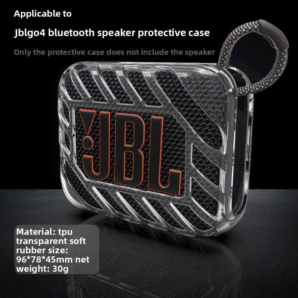 Transparent TPU Protective Cas - Jbl Speaker Go 4 recension och pris