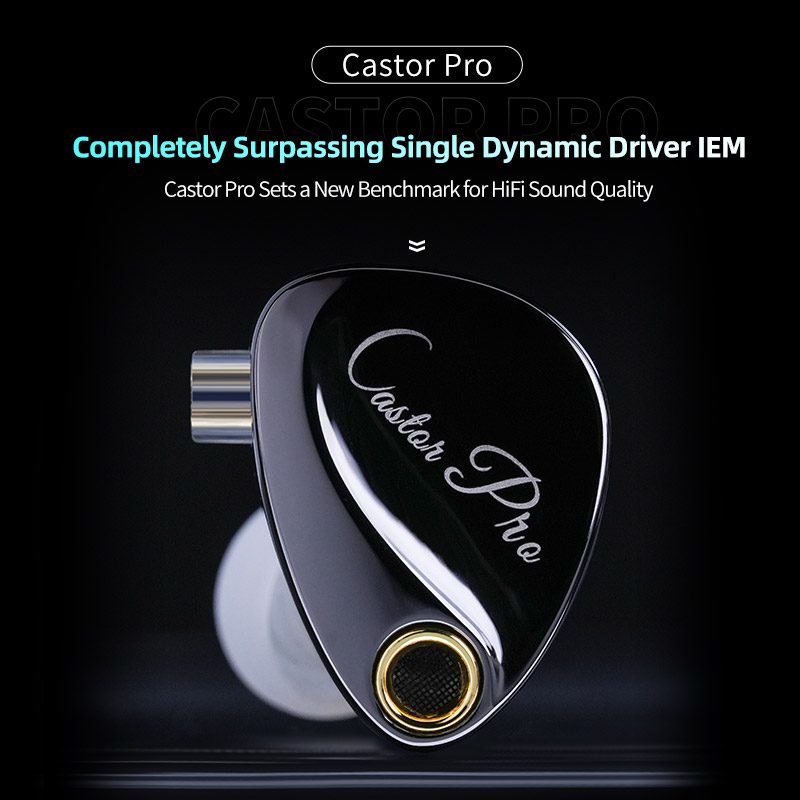 KZ Castor PRO In Ear HiFi Earp - Audiophile Headphone Wired recension och pris