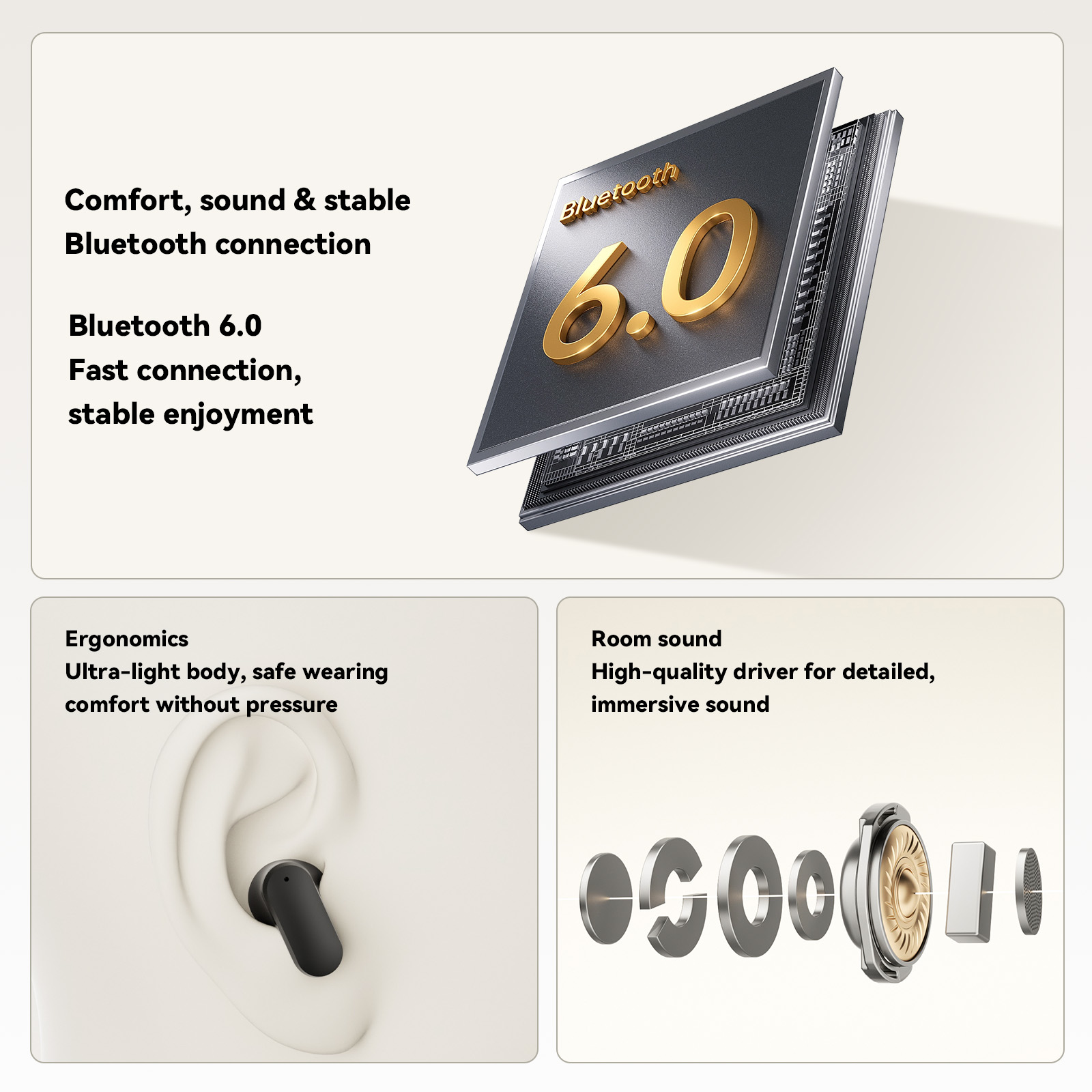 ZNP N04 Wireless Bluetooth Ear - Wireless Earbuds Tws recension och pris
