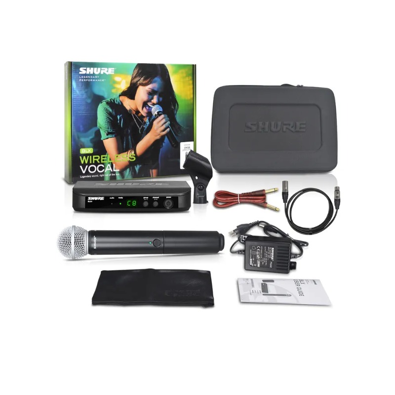 Shure BLX24 Wireless System Mi - Shure Mic Mv7 recension och pris