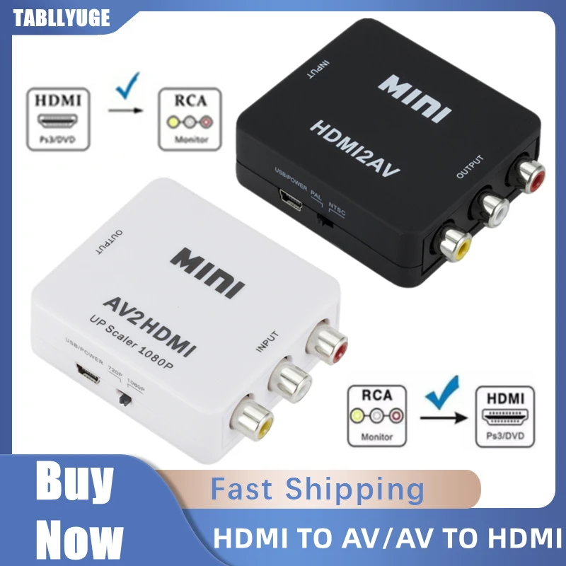 HDMI-compatible to RCA Convert - Audio Splitter Y recension och pris