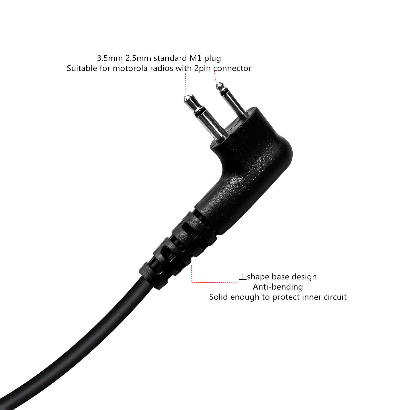 Earpiece Surveillance Kit, Wal - Wired Earphone Mic recension och pris