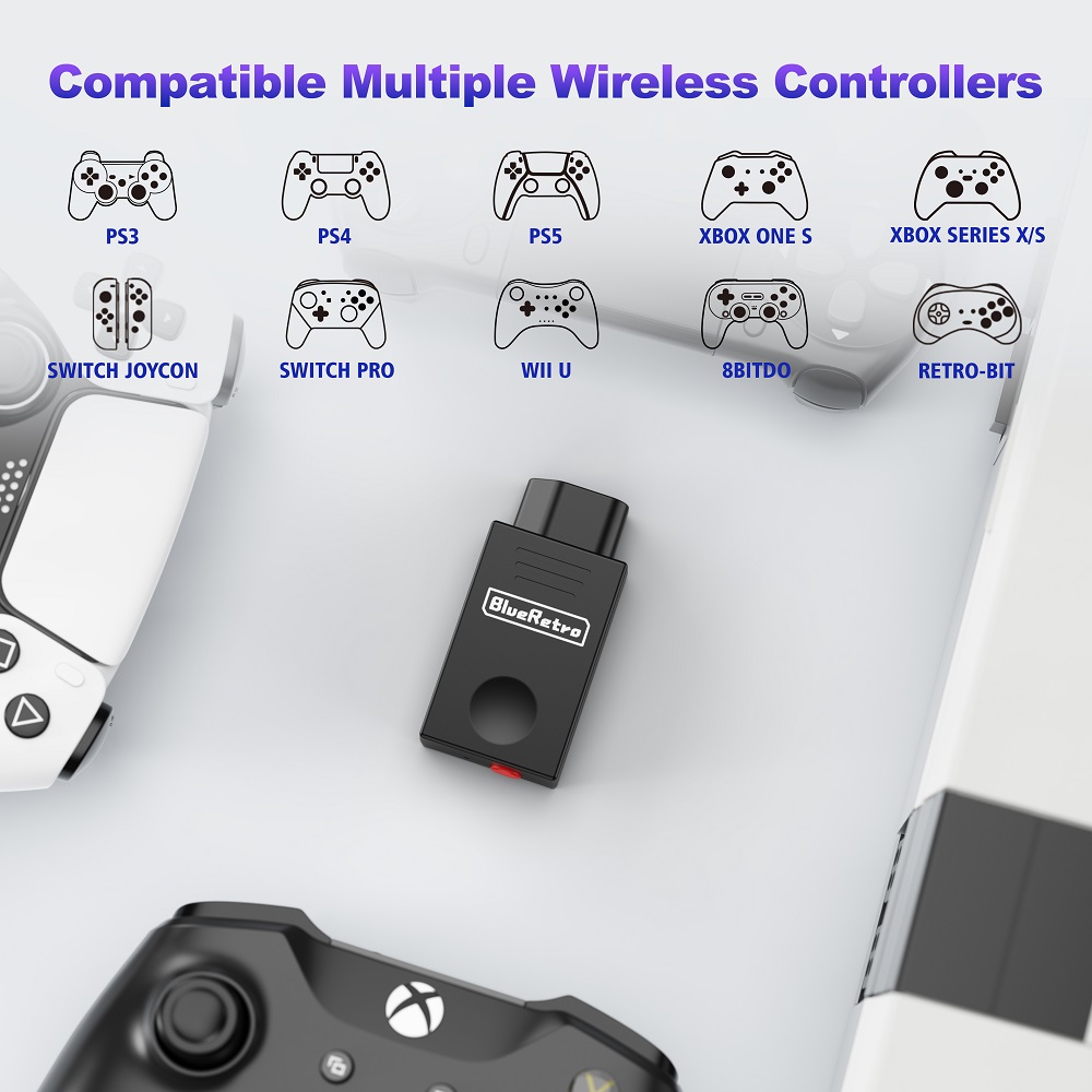 RetroScaler Blueretro Wireless - Gaming Headset Rgb recension och pris
