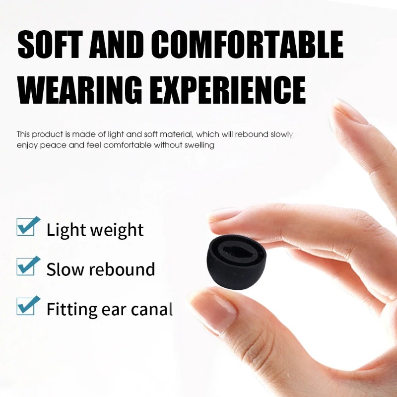 Silicone Ear Tips for Samsung  - Earphone Foam Tip recension och pris