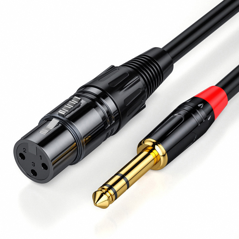 6.5mm Audio To XLR Female Audi - Audio Splitter Y recension och pris
