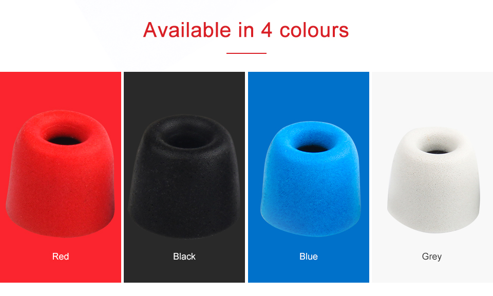 TRN 3Pairs (6pcs) Earphone Mem - Earphone Foam Tip recension och pris
